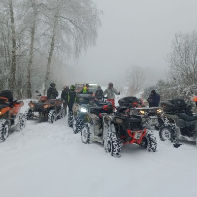 Quad 63_Auvergne_Randonnee quad hiver neige extreme