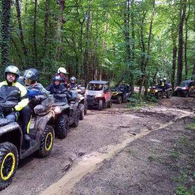 Quad63_Rando quad_Rando buggy_Encadrement randonnee quad_Printemps en sous bois